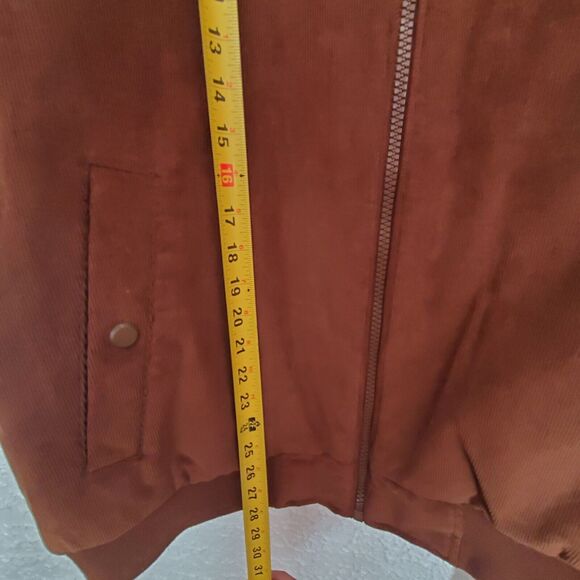 Calvin Klein Corduroy Bomber Jacket Size XL - Picture 14 of 14